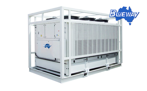 组合蒸发冷凝冷水（热泵）机组高效节能，应用便捷